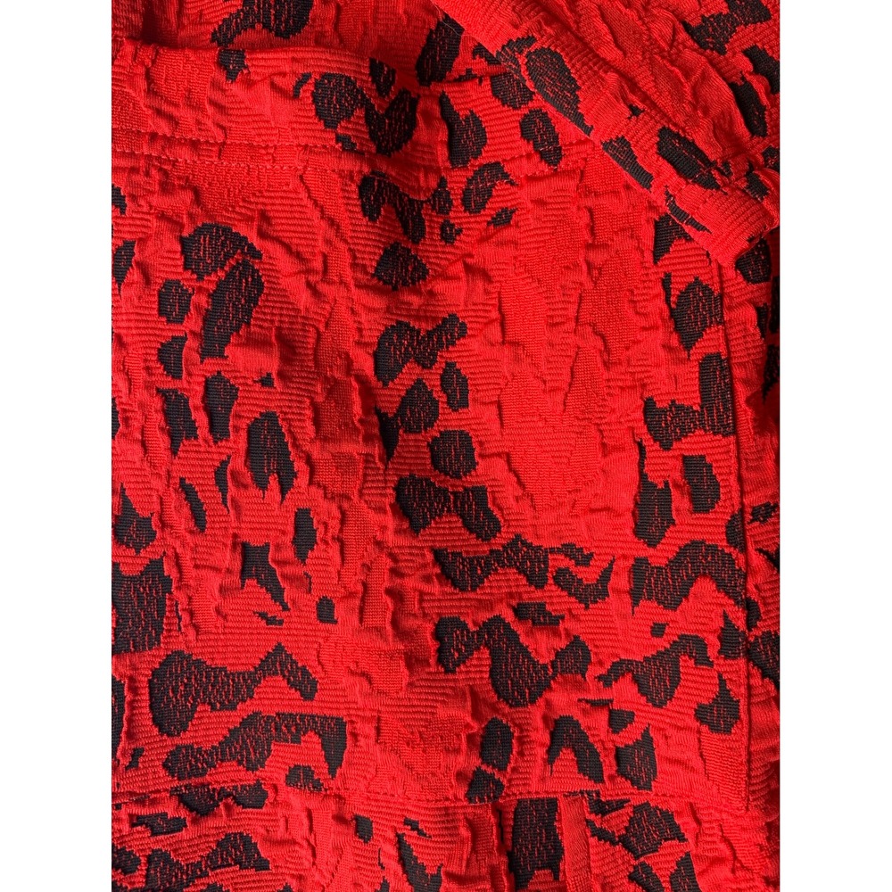 Moonlight Y & S Fashion Design Red Tunic XL Trapeze Jacket Lagenlook Art to Wear - Picture 10 of 16
